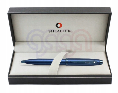 Długopis Sheaffer 100 satyna niebieski Torebka prezentowa GRATIS