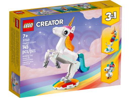 LEGO Creator 3 w 1 Magiczny jednorożec 31140 145 elementy