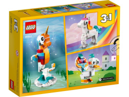 LEGO Creator 3 w 1 Magiczny jednorożec 31140 145 elementy