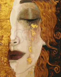 Malowanie po numerach Gustav Klimt Złote łzy 40x50cm