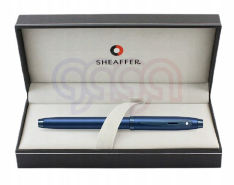 SHEAFFER 100 pióro kulkowe niebieski satyna Torebka prezentowa GRATIS