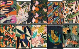 Zeszyt TOP 2000 COLLAGE TROPICS A5 96k 70g mix linia z marginesem 400157940