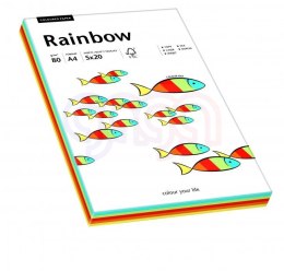 Papier xero kolorowy RAINBOW mix Intensywny odcień 88043188