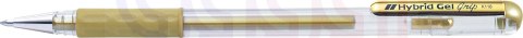 Długopis żelowy 0,8mm złoty K118-X PENTEL - HYBRID GEL GRIP